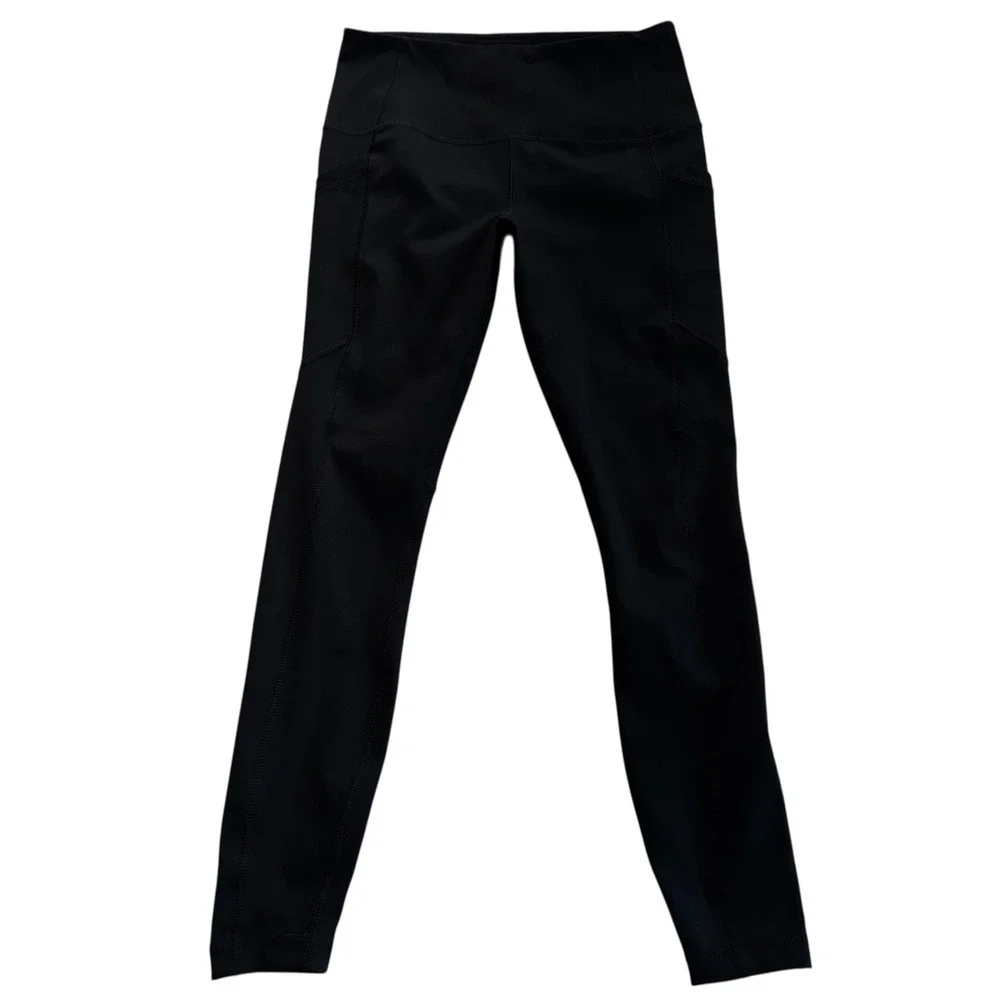 YOGALICIOUS LUX Black Activewear Leggings With Pocket‎ Women Size Small #280